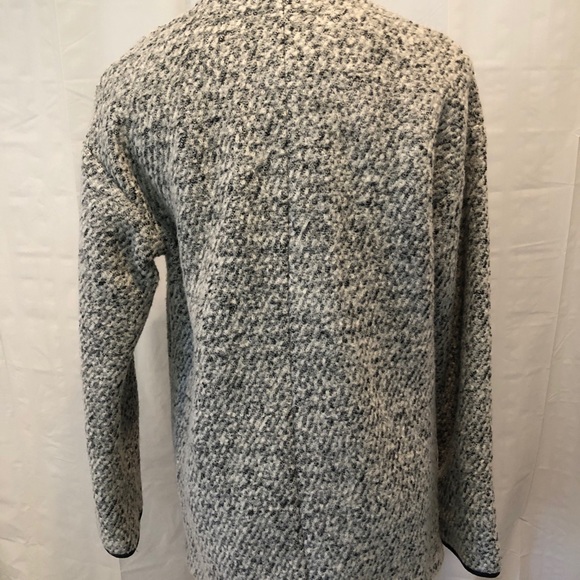 Nordstrom Womens Gray Wool Coat - Picture 6 of 9